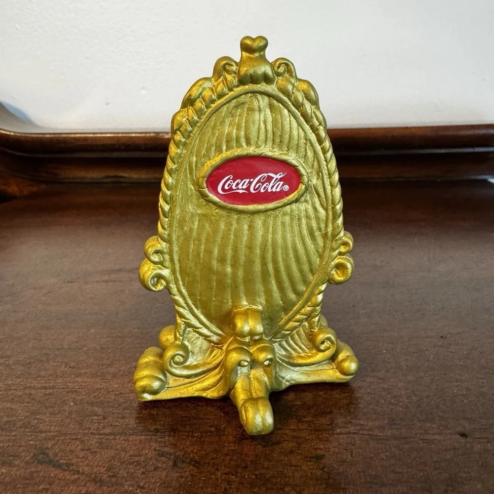 Miniature Advertising Coca Cola Standing Mirror 3 5/8